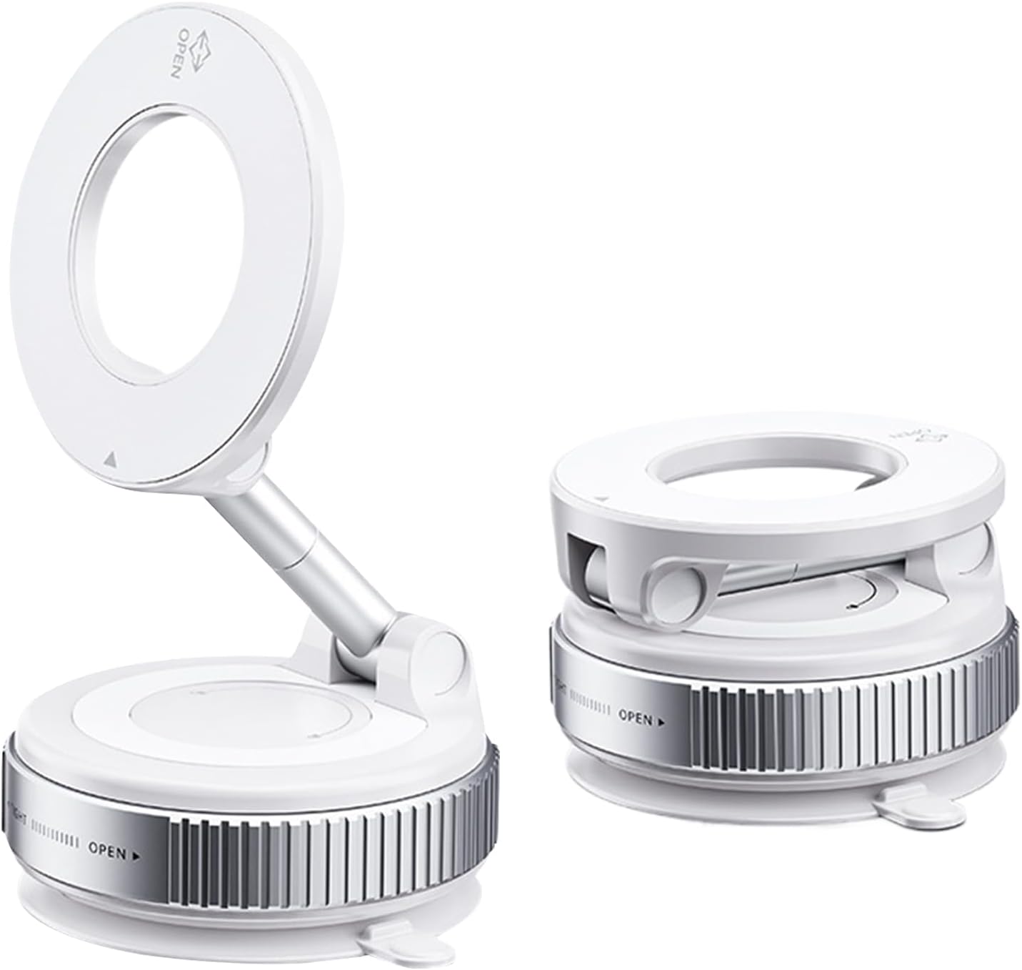 Vacuum Magnetic Car Phone Mount, 360 Degree