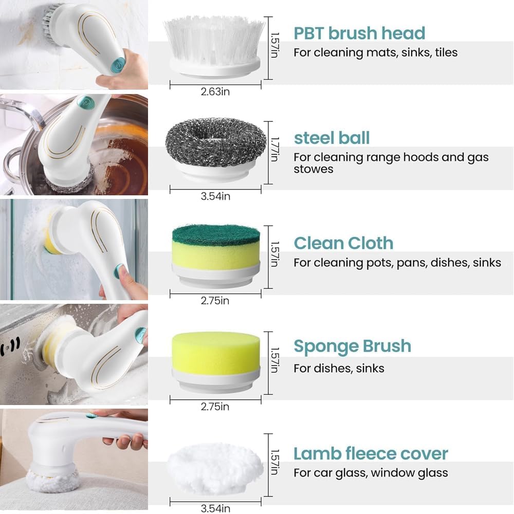 OBEST - Elektrisk rengöringsborste