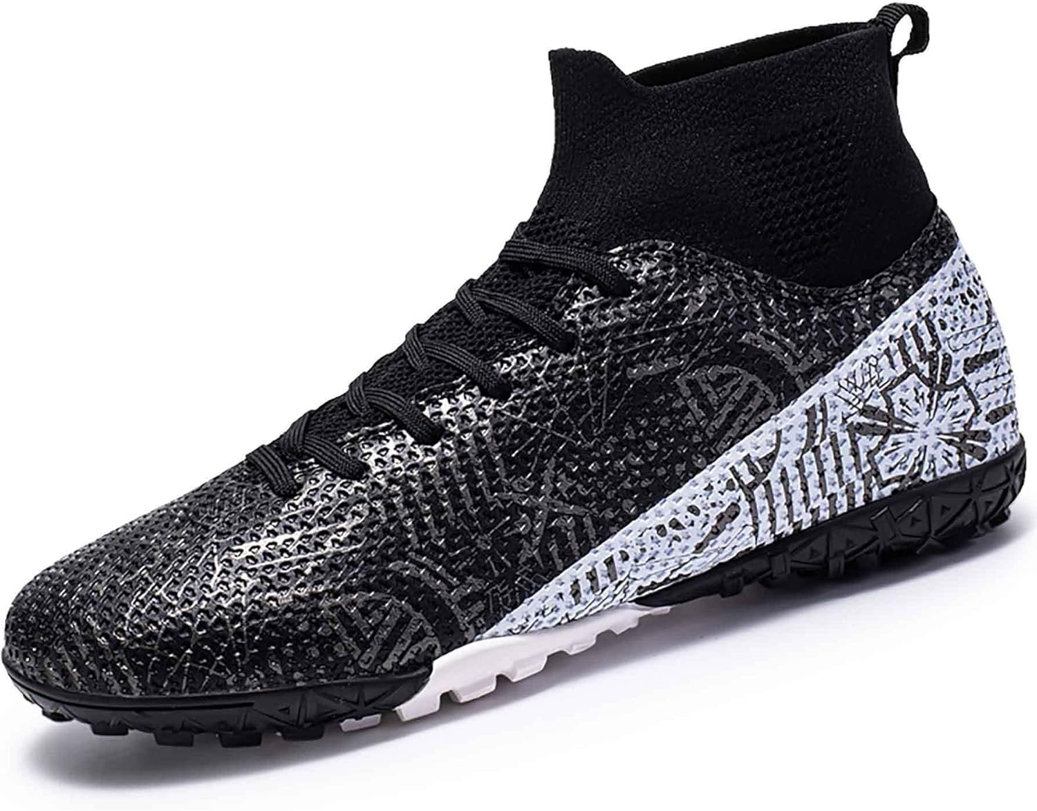 Fotbollsskor för barn pojkar FG/AG utomhus män TF Spike fotbollsskor Turf high top fotboll professionella träningsskor