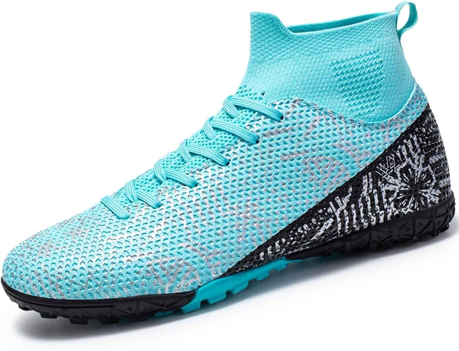 Fotbollsskor för barn pojkar FG/AG utomhus män TF Spike fotbollsskor Turf high top fotboll professionella träningsskor