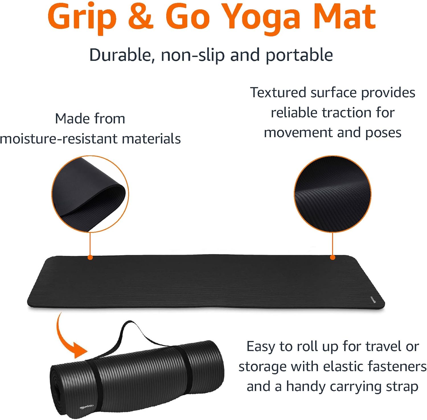 Halkfri träningsmatta