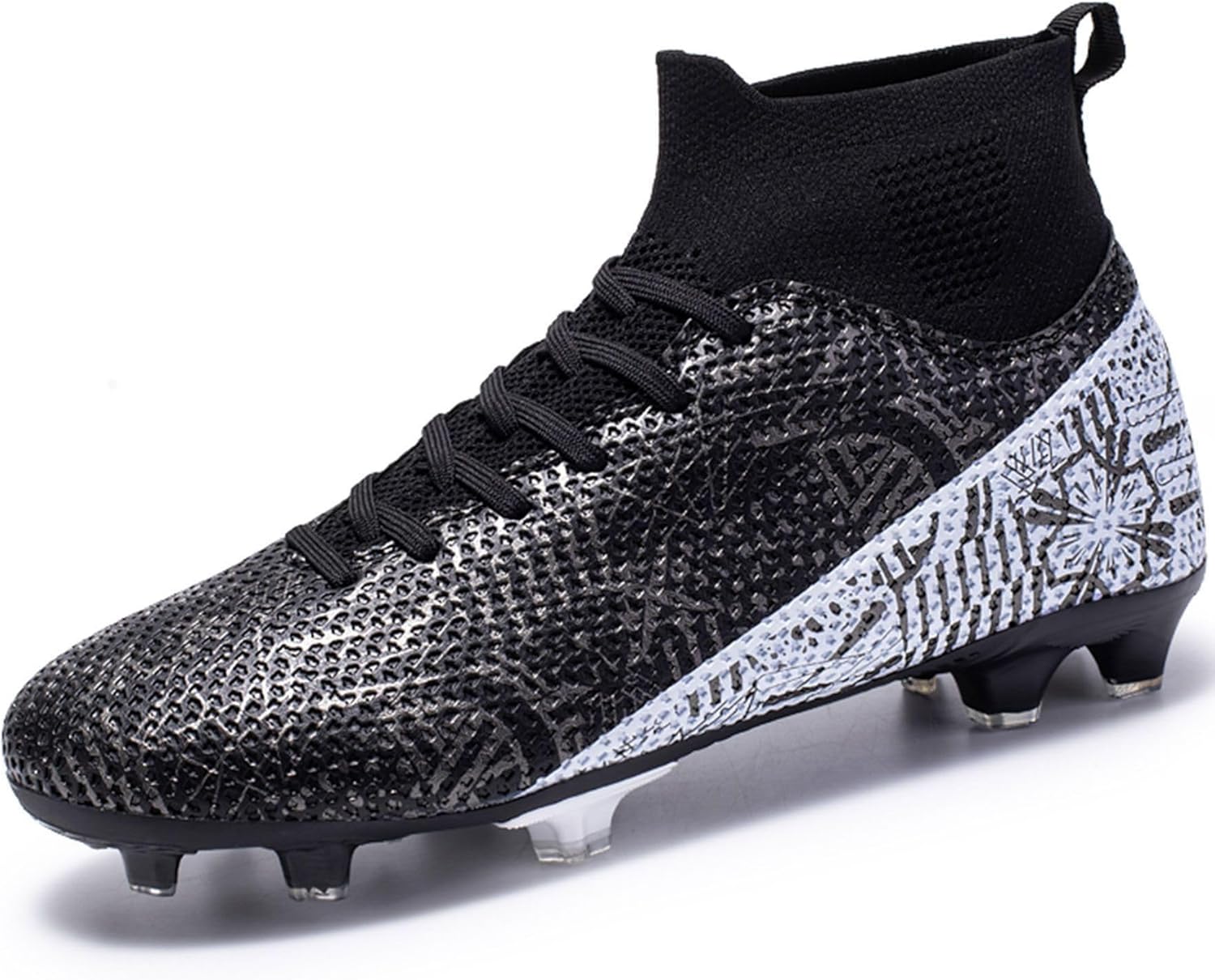 Fotbollsskor för barn pojkar FG/AG utomhus män TF Spike fotbollsskor Turf high top fotboll professionella träningsskor