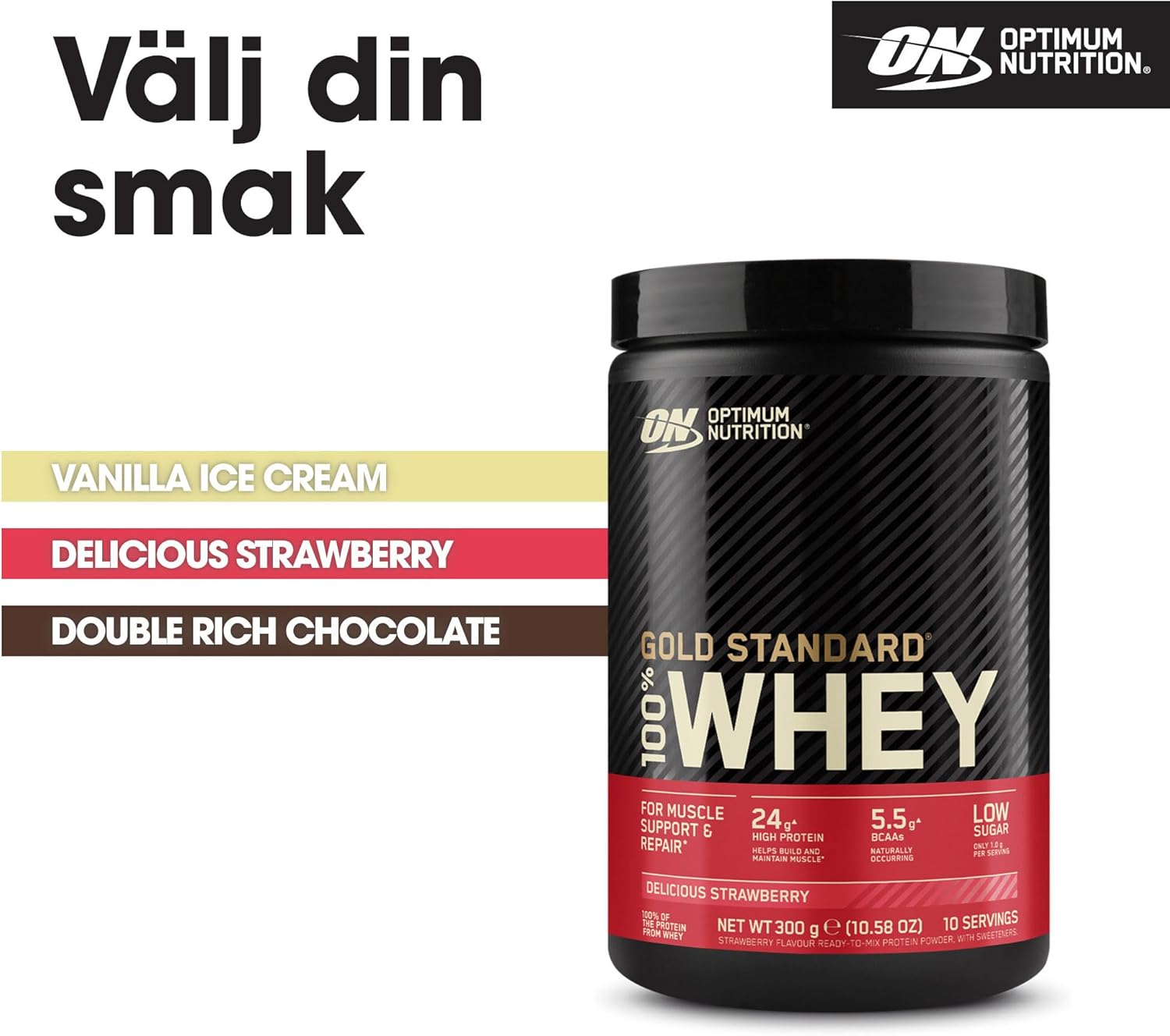 Optimum Nutrition Gold Standard - Whey Vassleprotein