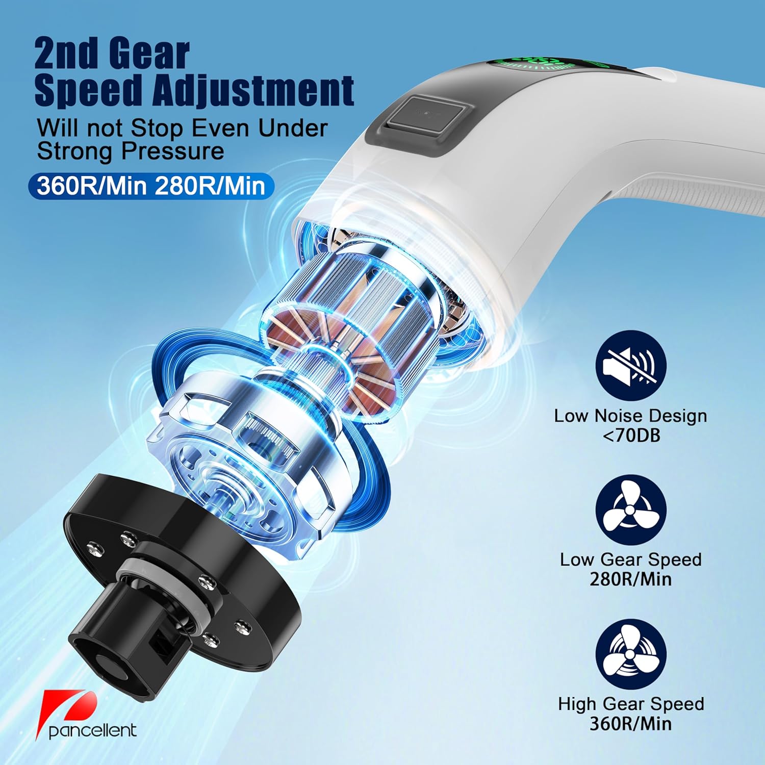 Elektrisk snurrskrubbare